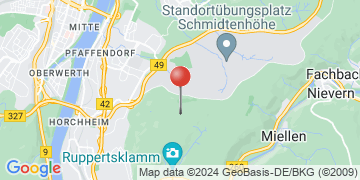 Wegbeschreibung - Google Maps anzeigen